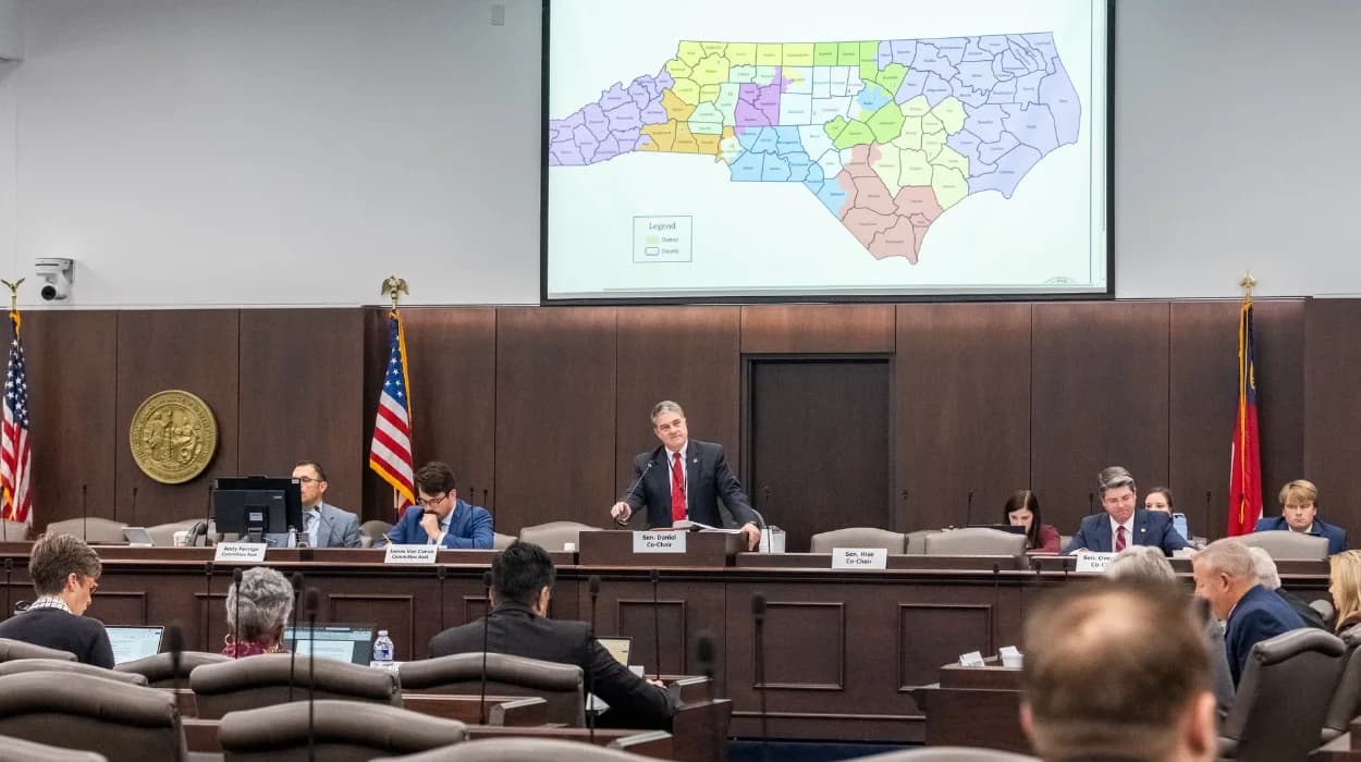 North Carolina unveils new GOP-backed house map