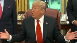 Tense clash: Trump yells at reporter over Saudi issues