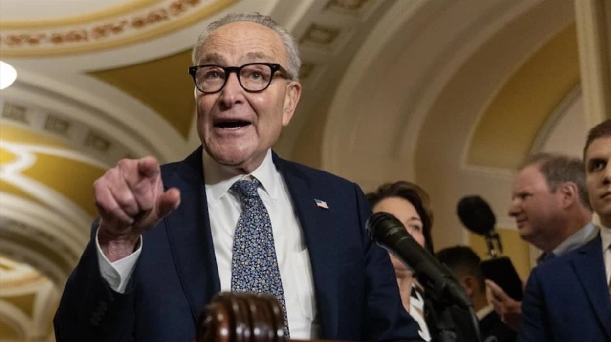 Senate Leader Chuck Schumer accuses Republicans and Trump