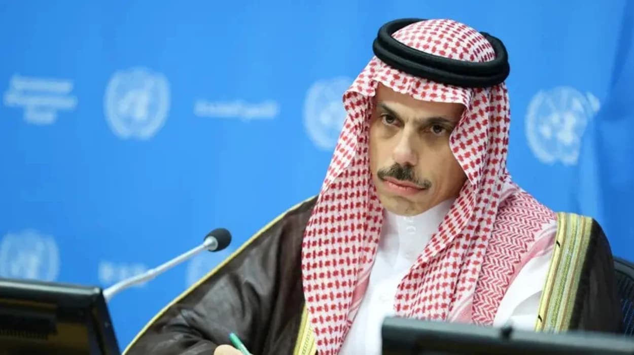 Saudi FM Prince Faisal Bin Farhan Says Palestinians Face ‘Horrific Genocide’ Under Israel