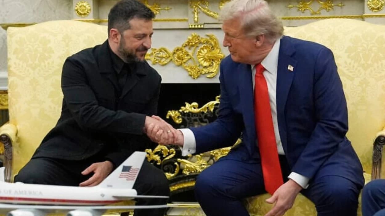 Trump backs peace deal in Zelensky White House meeting