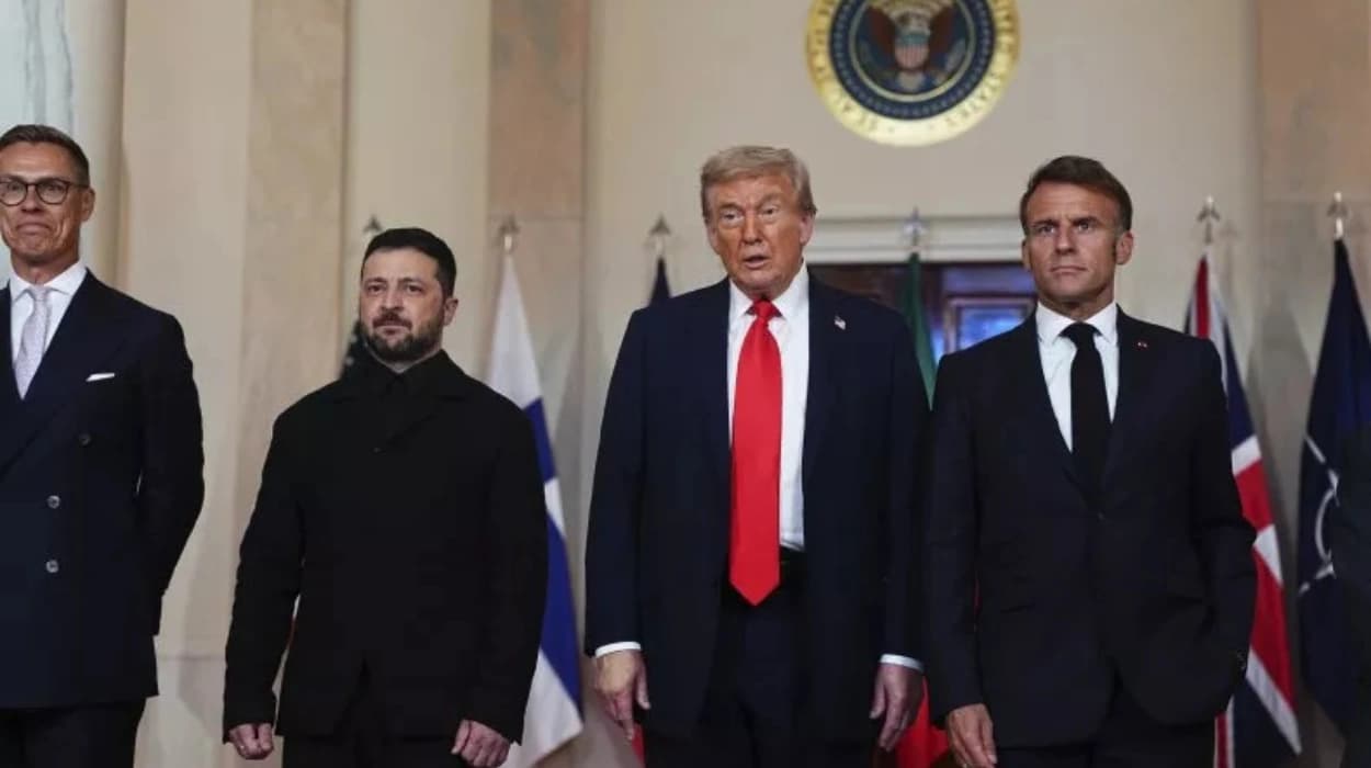 White House responds to Macron’s warning on Trump and Putin