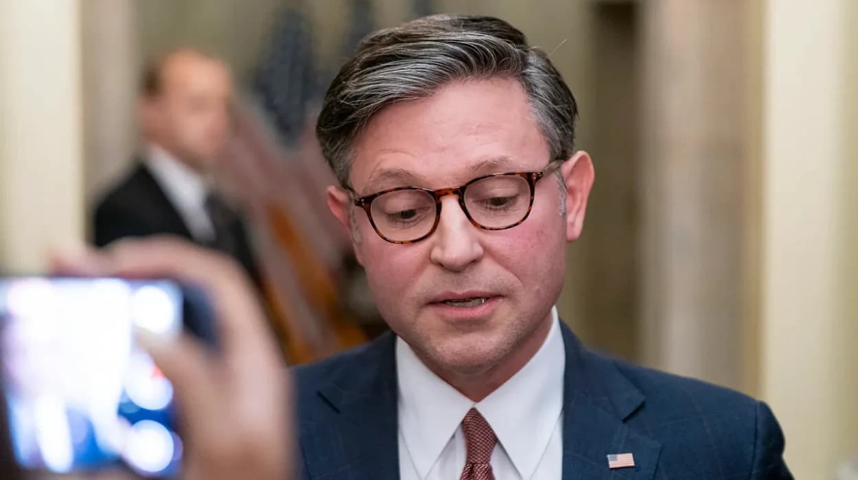 Mike Johnson links stopgap bill delay to security funding