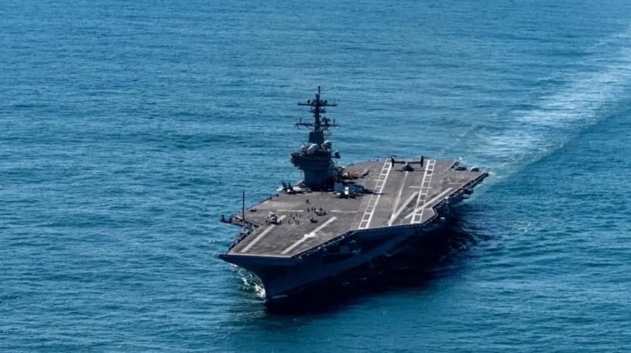 Trump Hosts Navy 250th Amid Shutdown, Officials Attend