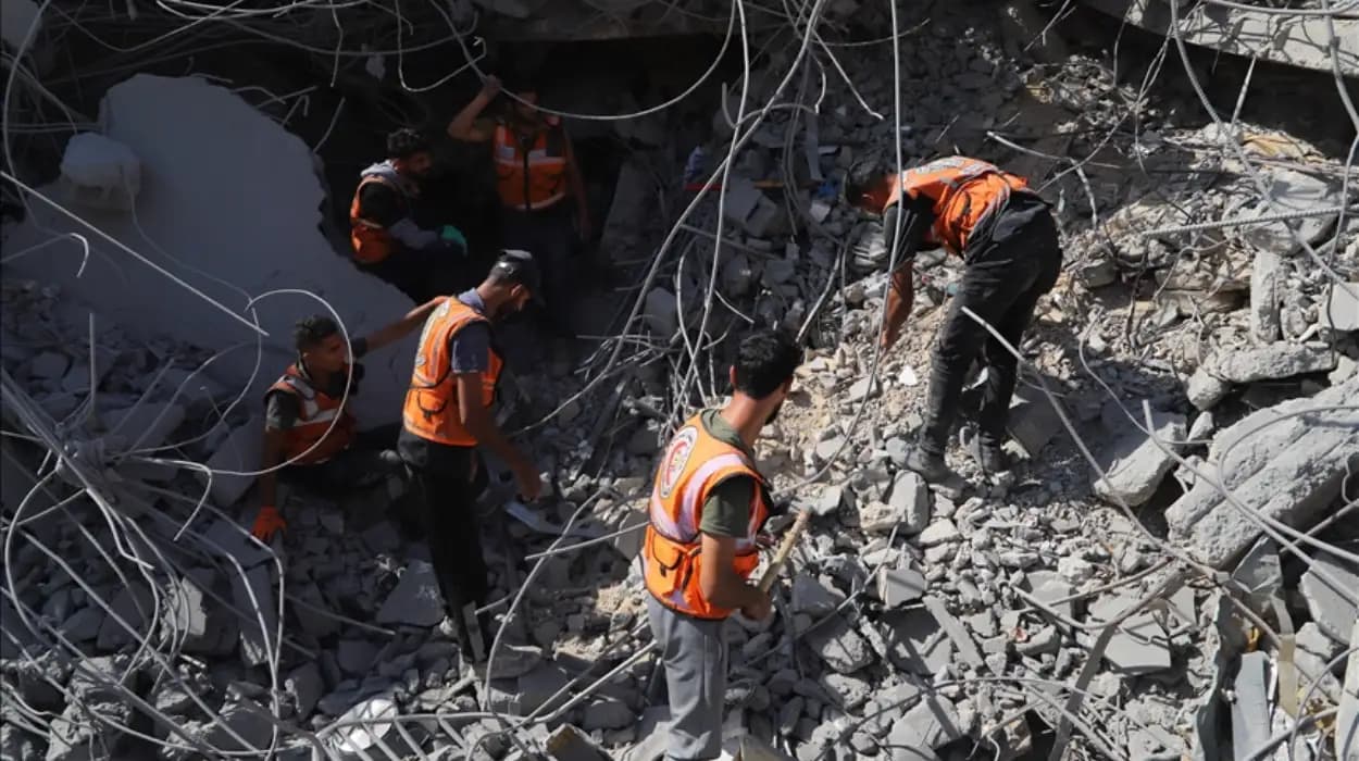 Gaza Civil Defence recovers 94 Palestinian bodies from rubble