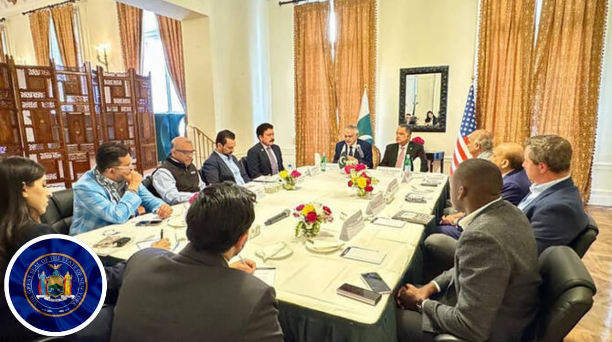 Deputy PM Dar Invites New York Investors to Pakistan’s Youth Market Image