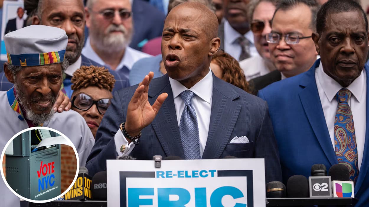 Eric Adams Launches Independent Reelection Bid for NYC Mayor Image