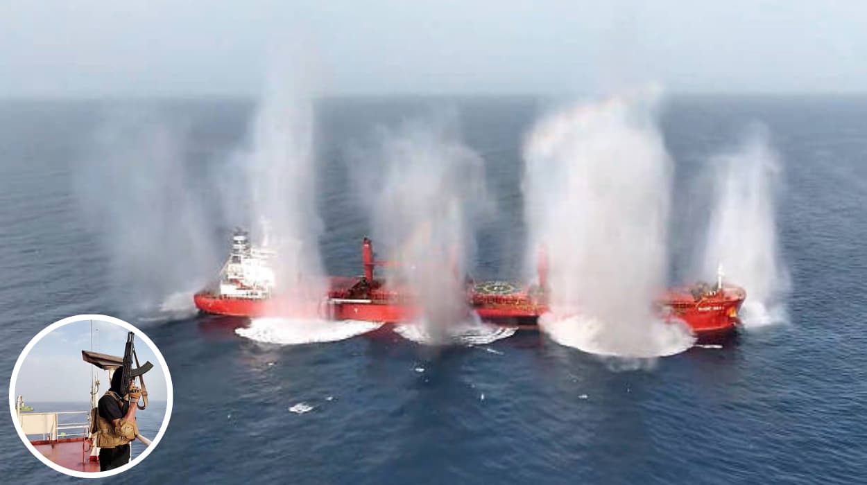 Houthis Sink Greek Ship, Rescuers Hunt Missing Sailors in Red Sea Image