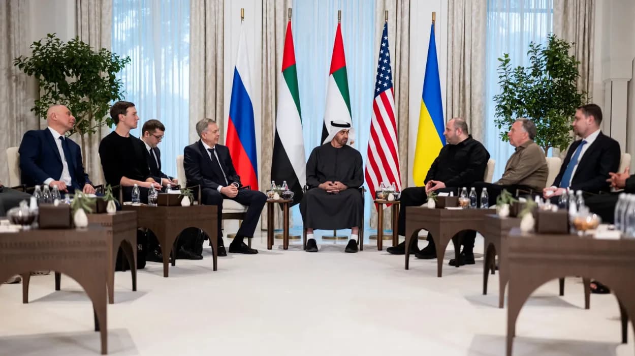 Abu Dhabi Hosts 2nd Day of Moscow-Kyiv-Washington Negotiations on Ukraine Conflict