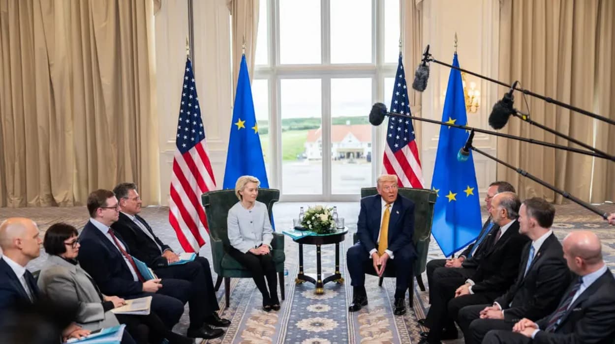 European Union prepares nuclear trade option responding to Trump tariff demands