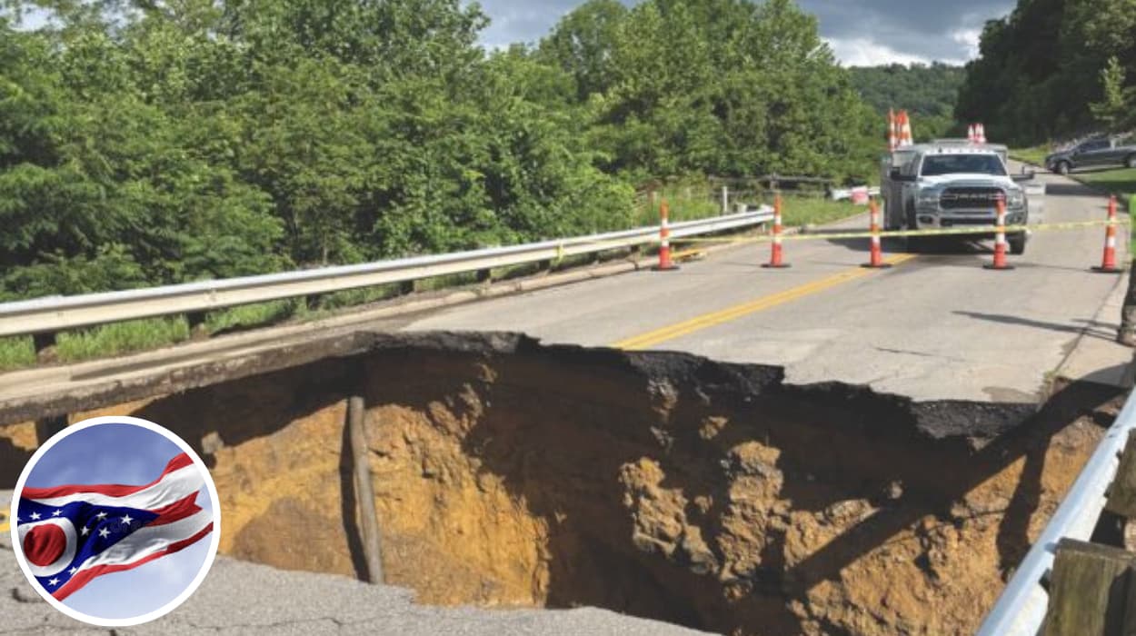 Ohio 144 Culvert Collapse Closes Road — Urgent Repairs Underway Image