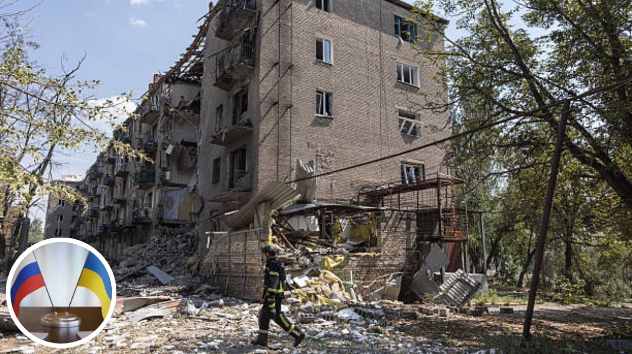 Russian Missile Strikes on Ukraine, Kyiv Drones Disrupt Moscow Image