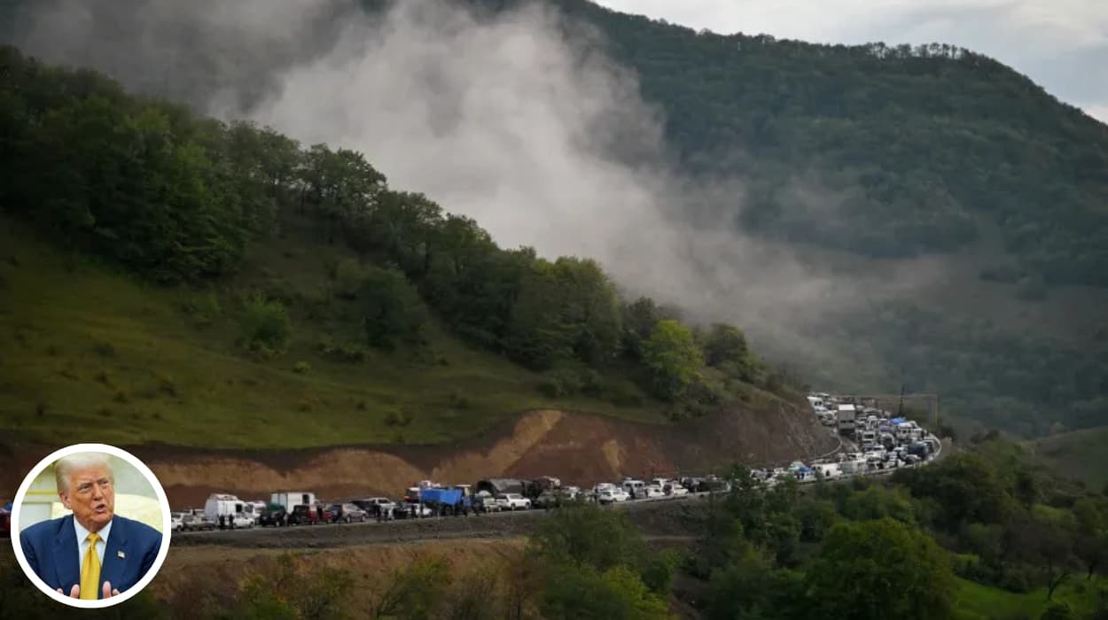 Trump hosts Armenia, Azerbaijan leaders for historic peace deal Image