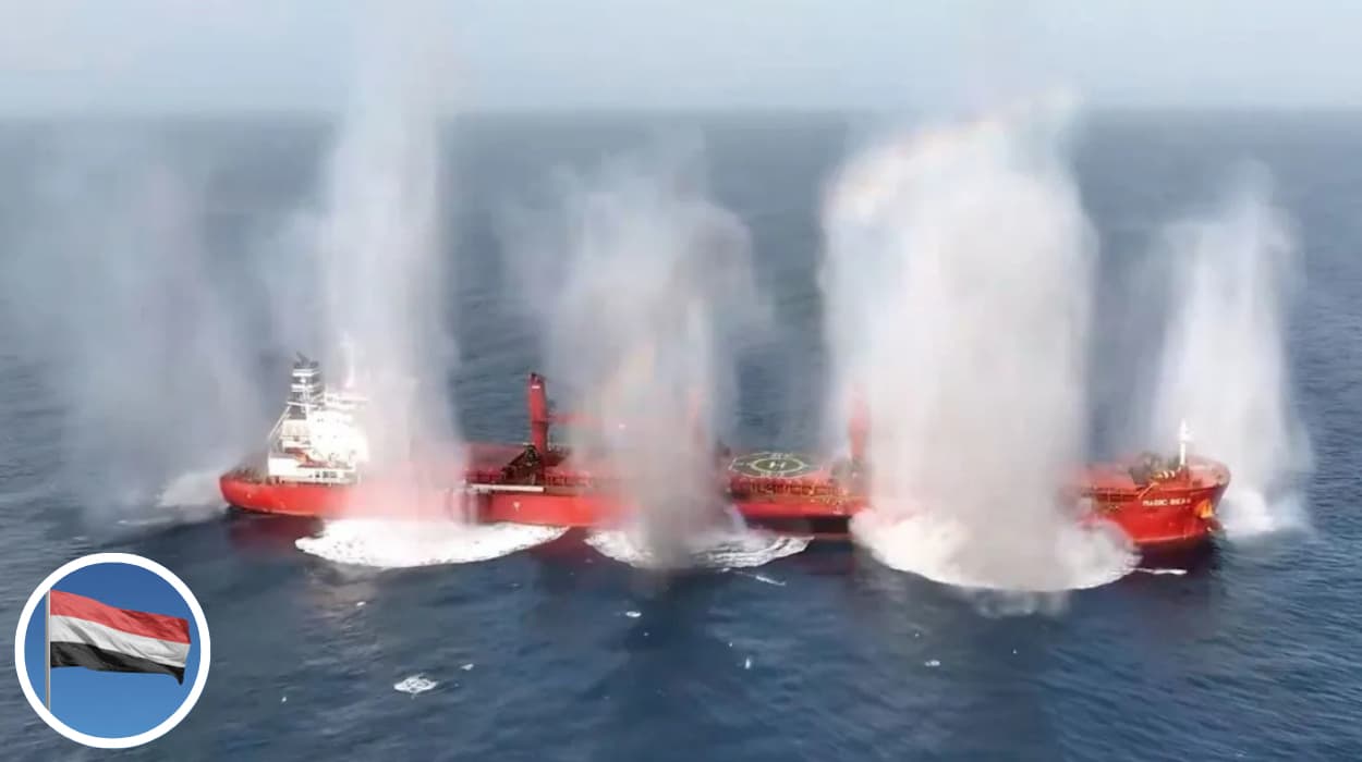 Yemen Houthis threaten escalation of Israel linked ship attacks Image