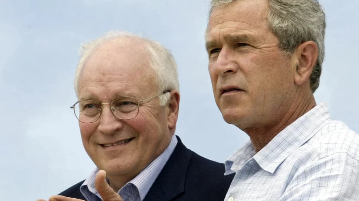 George W. Bush Bush remembers Dick Cheney as defender of the nation