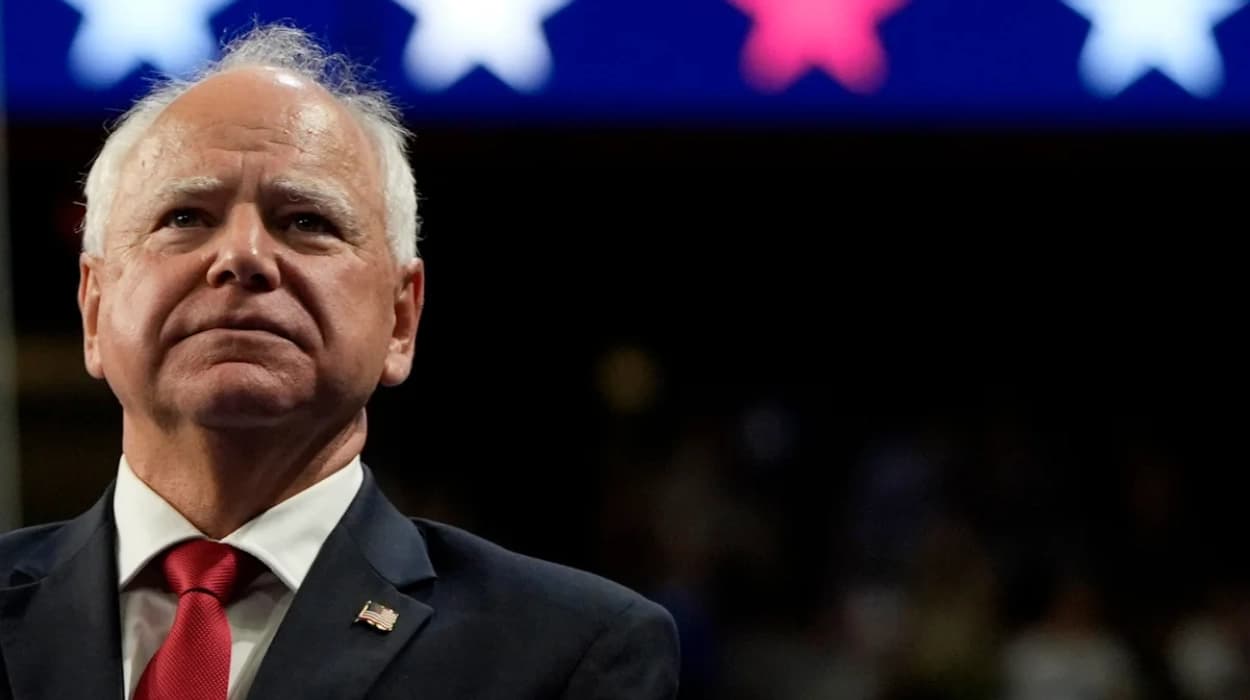 Governor Tim Walz hits back after Trump sues mental health slur