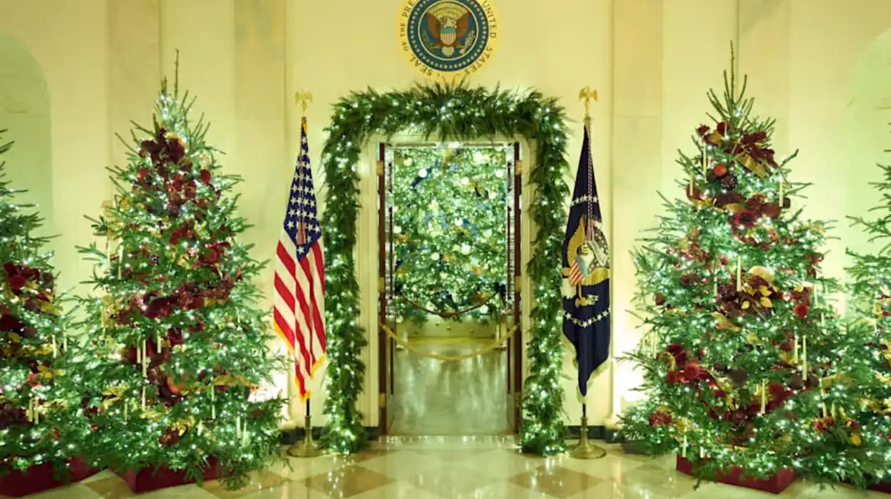Melania Trump unveils White House holiday theme for season
