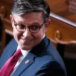 Mike Johnson blames radicals after Nancy Pelosi exit 1