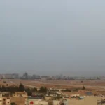 missile hits area near military airport in damascus 1