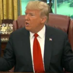 tense clash trump yells at reporter over Saudi issues 1