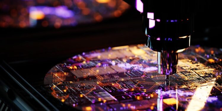 Large-scale AI data center expansion driven by AI semiconductor demand