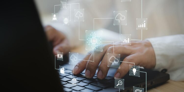 AI business transformation changing modern corporate office operations and productivity systems