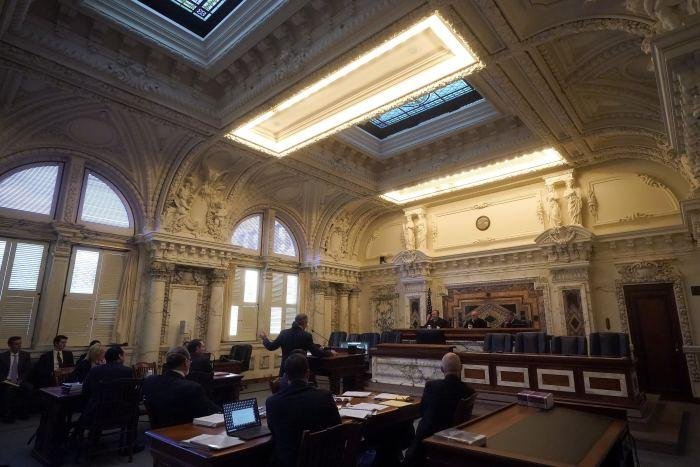 Supreme Court hearing connected to US technology policy and App Store rules
