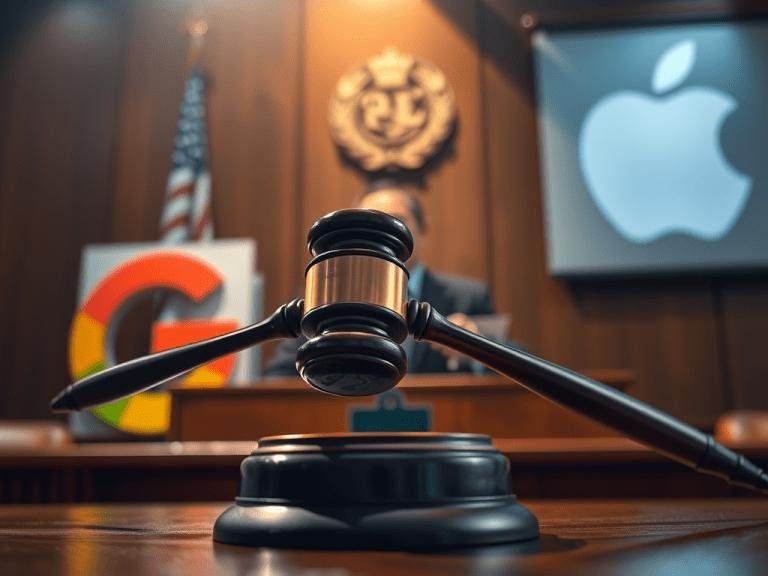 US technology policy legal battle involving Apple and Epic Games in Washington 2026