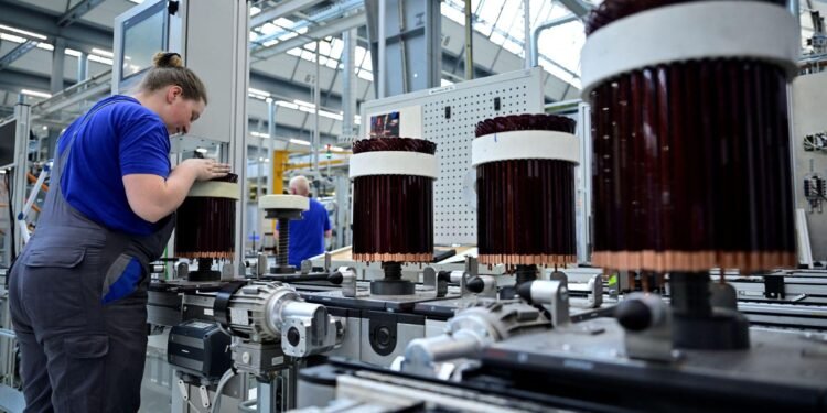 Germany industrial economy faces manufacturing slowdown in automotive sector