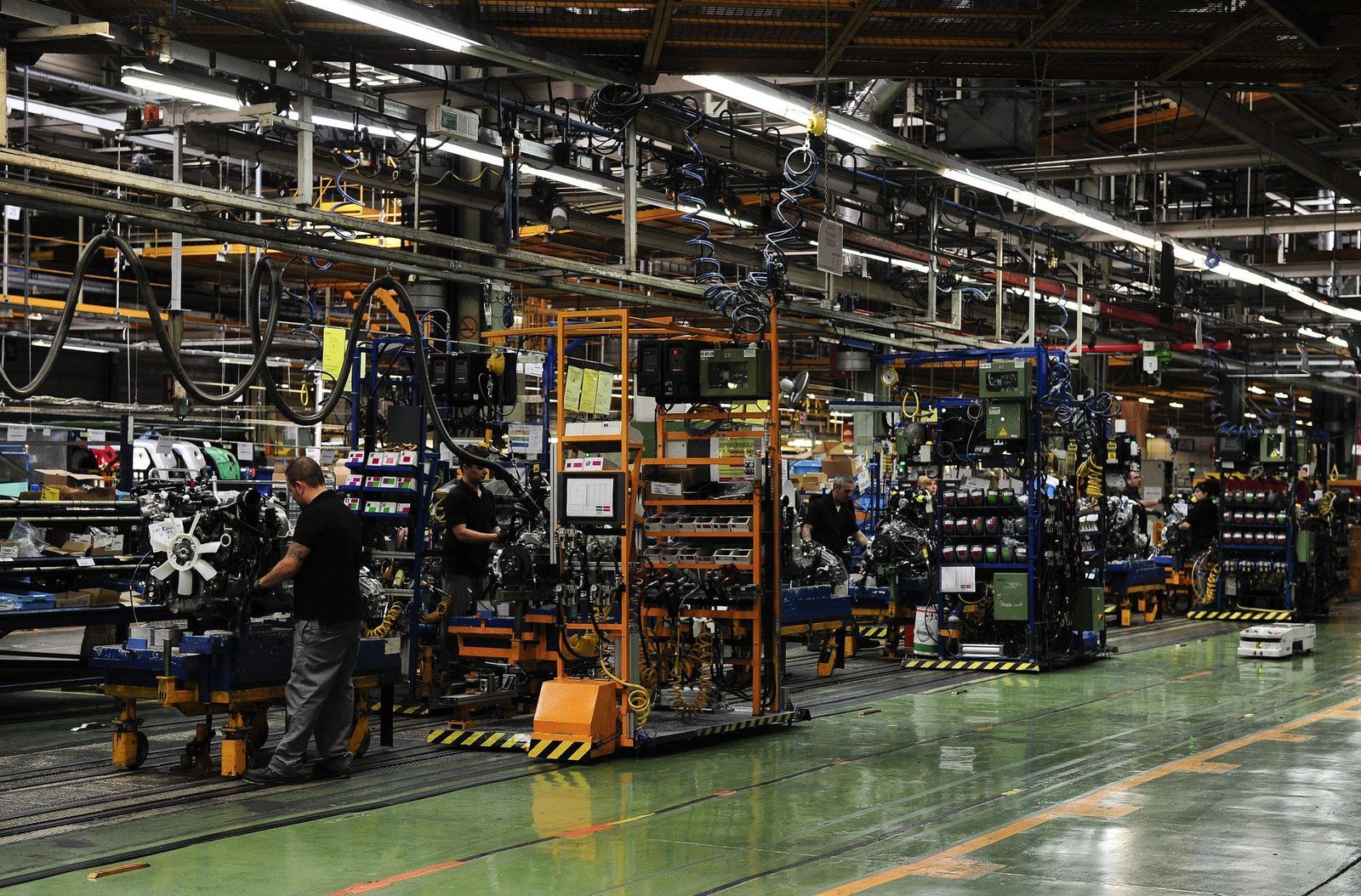 Nissan cost cutting measures Europe factory production line automation