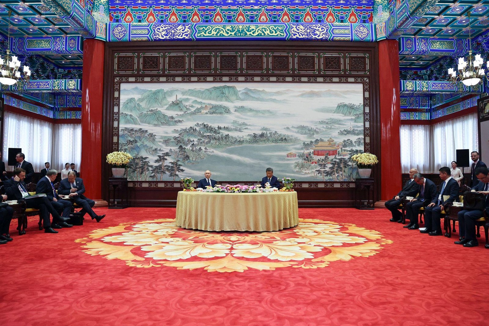 Russia and China strategic talks dominate international diplomacy news