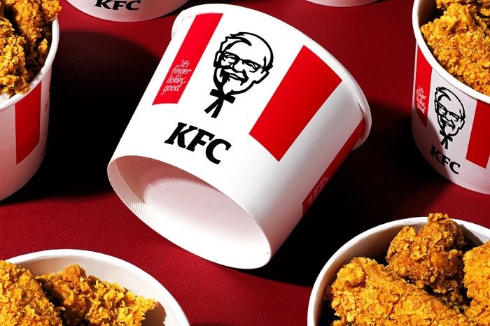 Localized KFC menu items featuring regional spices specifically developed for the Asia market expansion.
