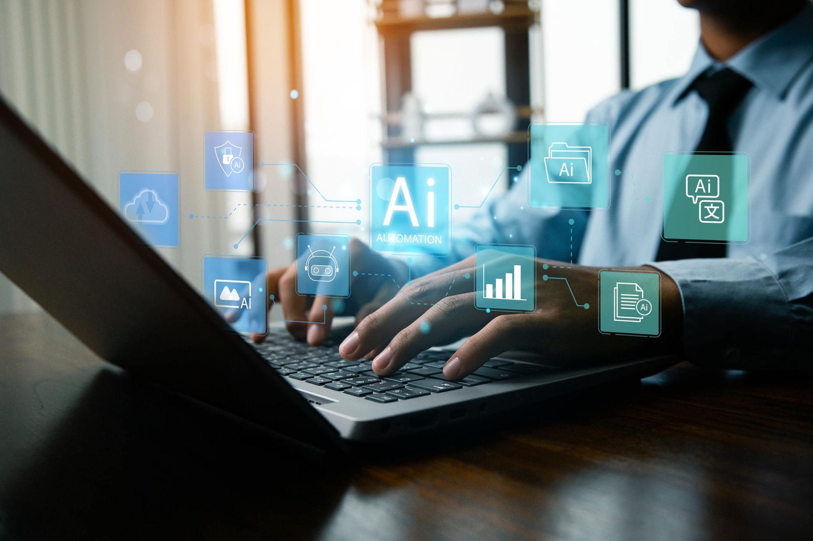 Enterprise AI Solutions improving business automation and operational efficiency across industries